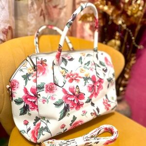 Rose Floral Butterfly Women’s Handbag